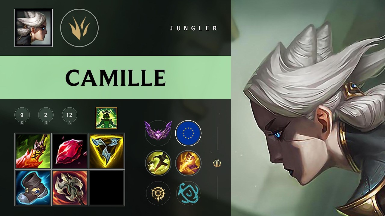 Camille Jungle vs Kayn - EUW Master Patch 26.09