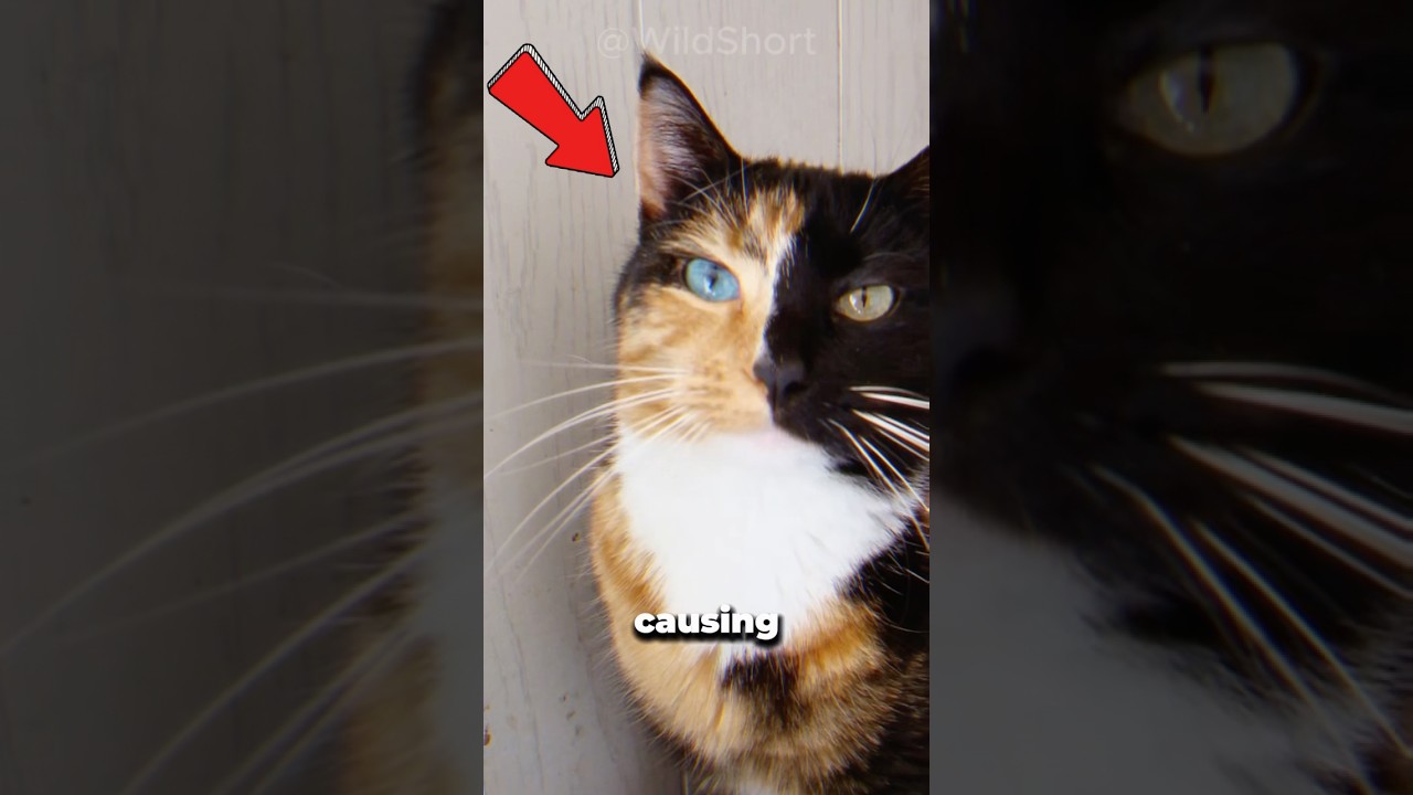 🐾У кошек-химеров две разные ДНК!🧬