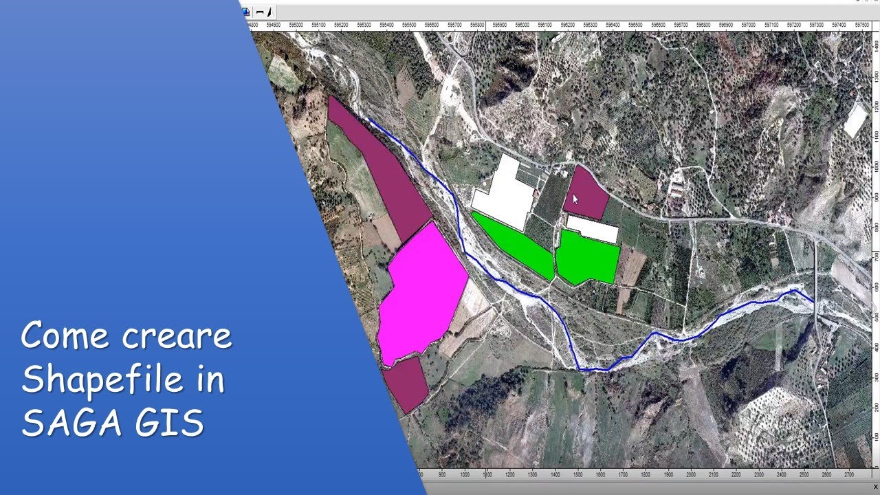 Come creare shapefile in SAGA GIS