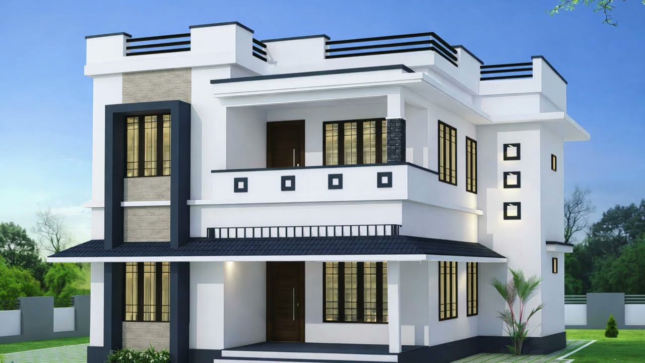 50+ 3D FRONT ELEVATION#shortvideo#tutorials#civil engineering#feedshorts #construction