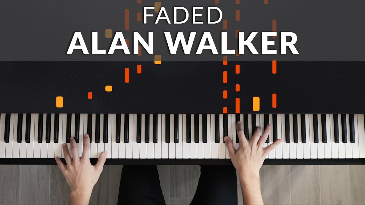 Faded - Alan Walker | Tutorial of my Piano Cover