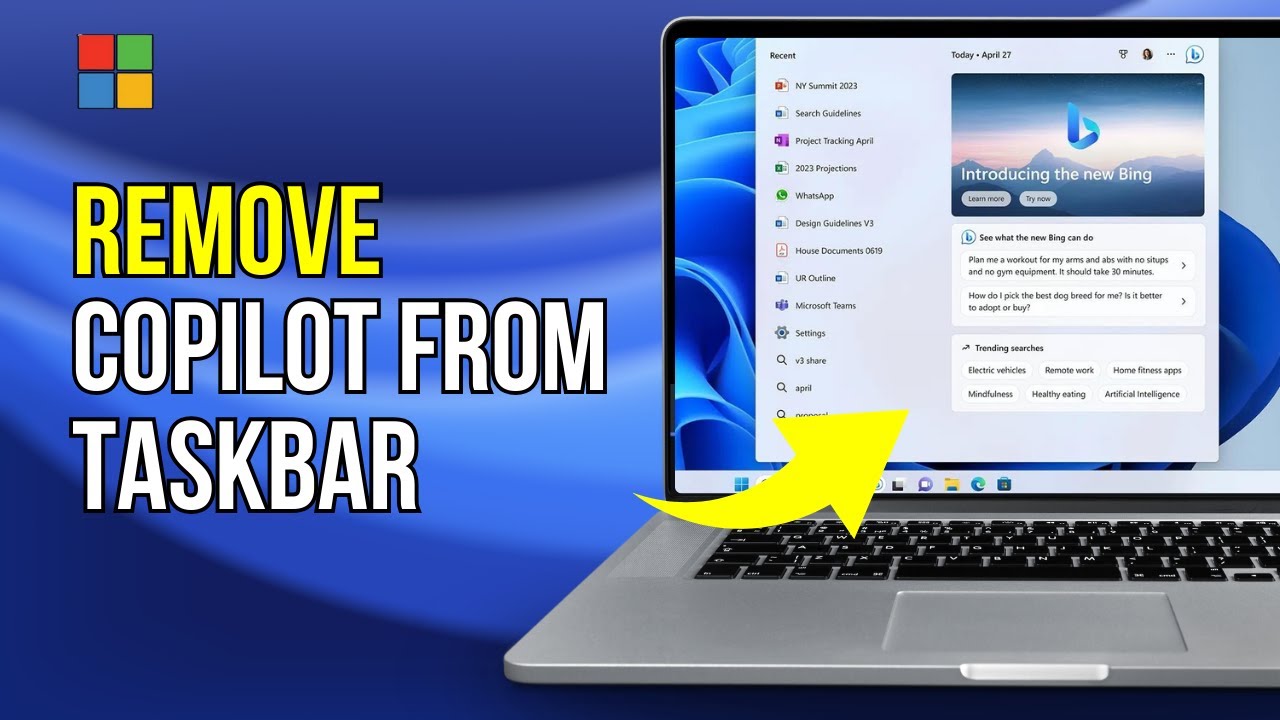 How to Disable Bing Chat AI in Taskbar Search on Windows 11