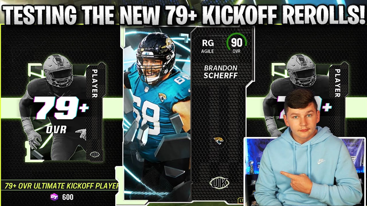 TESTING THE NEW 79+ OVERALL ULTIMATE KICKOFF REROLL PACKS! | MADDEN 23 ULTIMATE TEAM