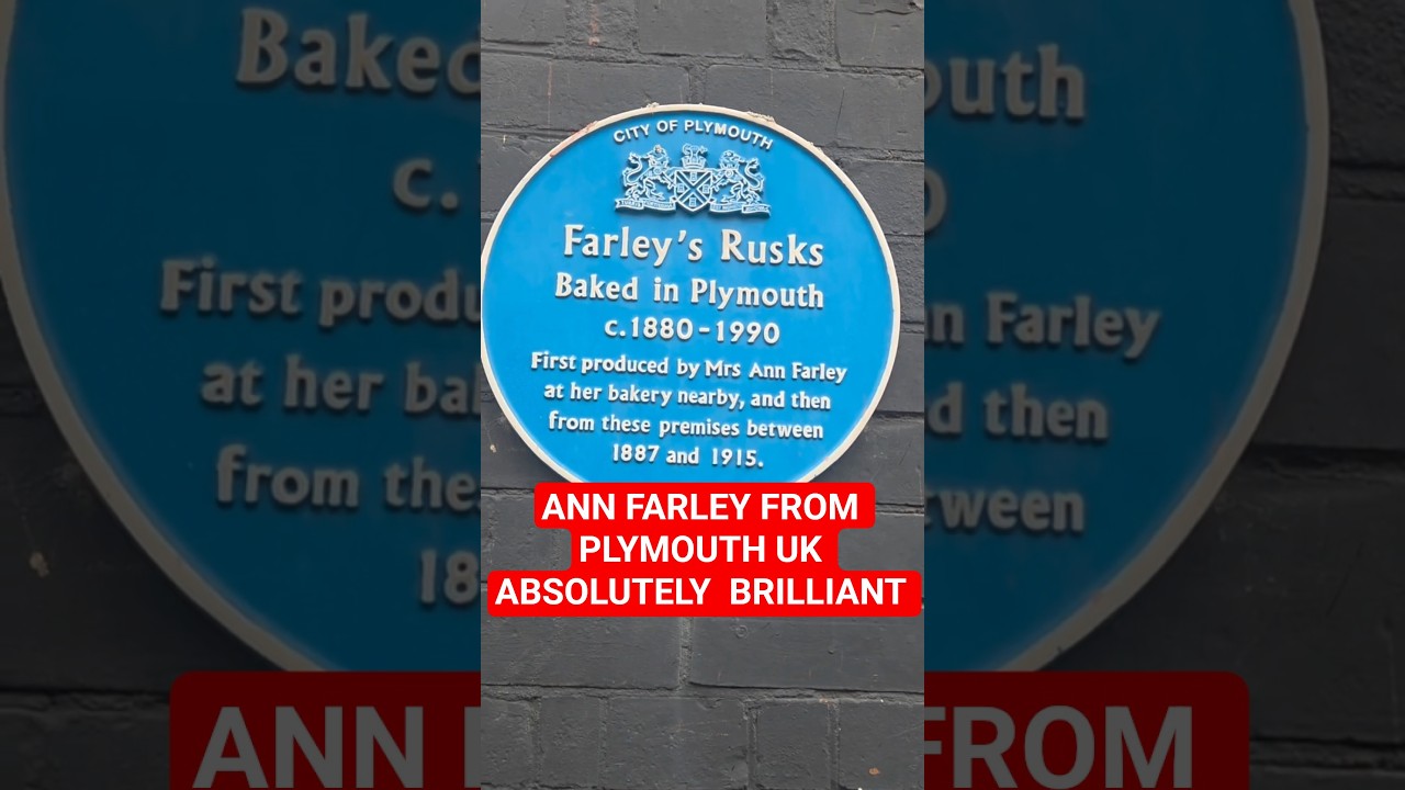 FARLEY&rsquo;S RUSK ORIGINALLY FROM PLYMOUTH ANN FARLEY BORN IN PLYMOUTH FANTASTIC