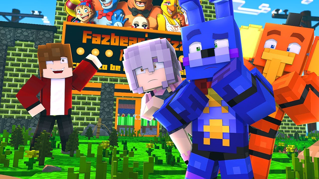 Minecraft FNAF 7 Pizzeria Simulator - VISITING ANOTHER PIZZERIA? (Minecraft Roleplay)