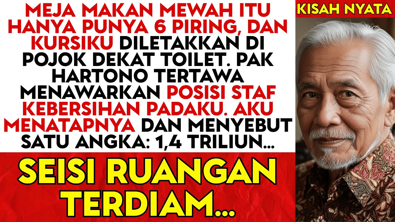 Mertuaku SURUH Aku Jadi TUKANG SAPU di Kantor Sendiri. Dia Tak Tahu Aku Pemilik 47 Persen SAHAMNYA..