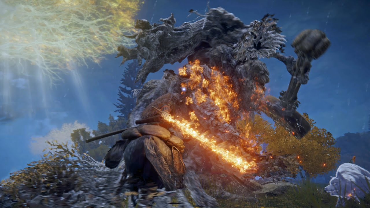 Elden Ring - Erdtree Avatar Boss Fight