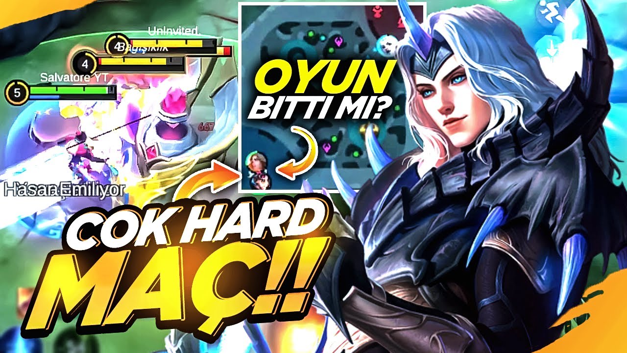 🔥OYUN DEĞİL ÖLÜM KALIM SAVAŞI!! YEMİN EDERİM TAŞIMAKTAN YORULDUM!! YARIM SAAT MAÇ!! | SALVATORE MLBB