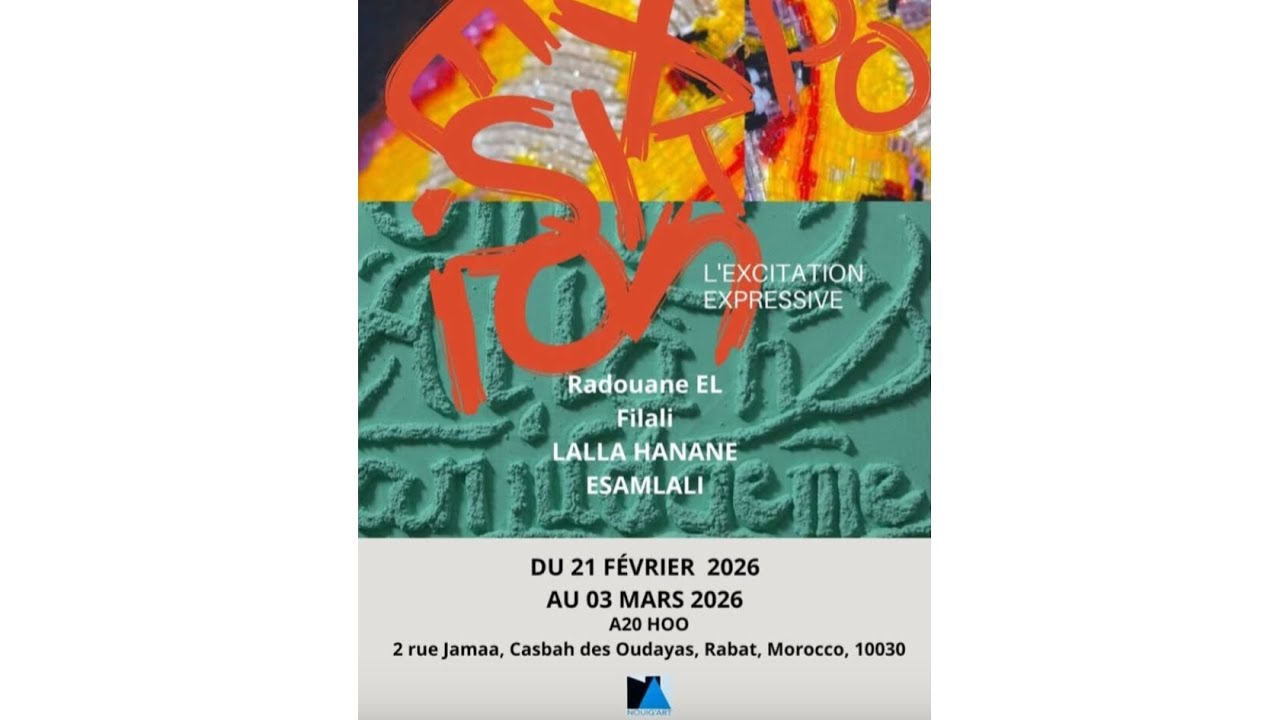 Vernissage de l'exposition L'excitation expressive 