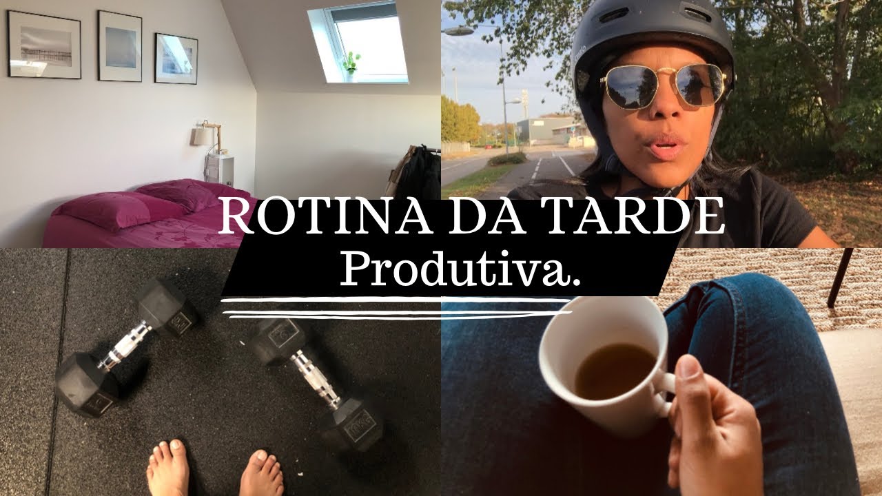 Rotina da Tarde Produtiva & Realista.