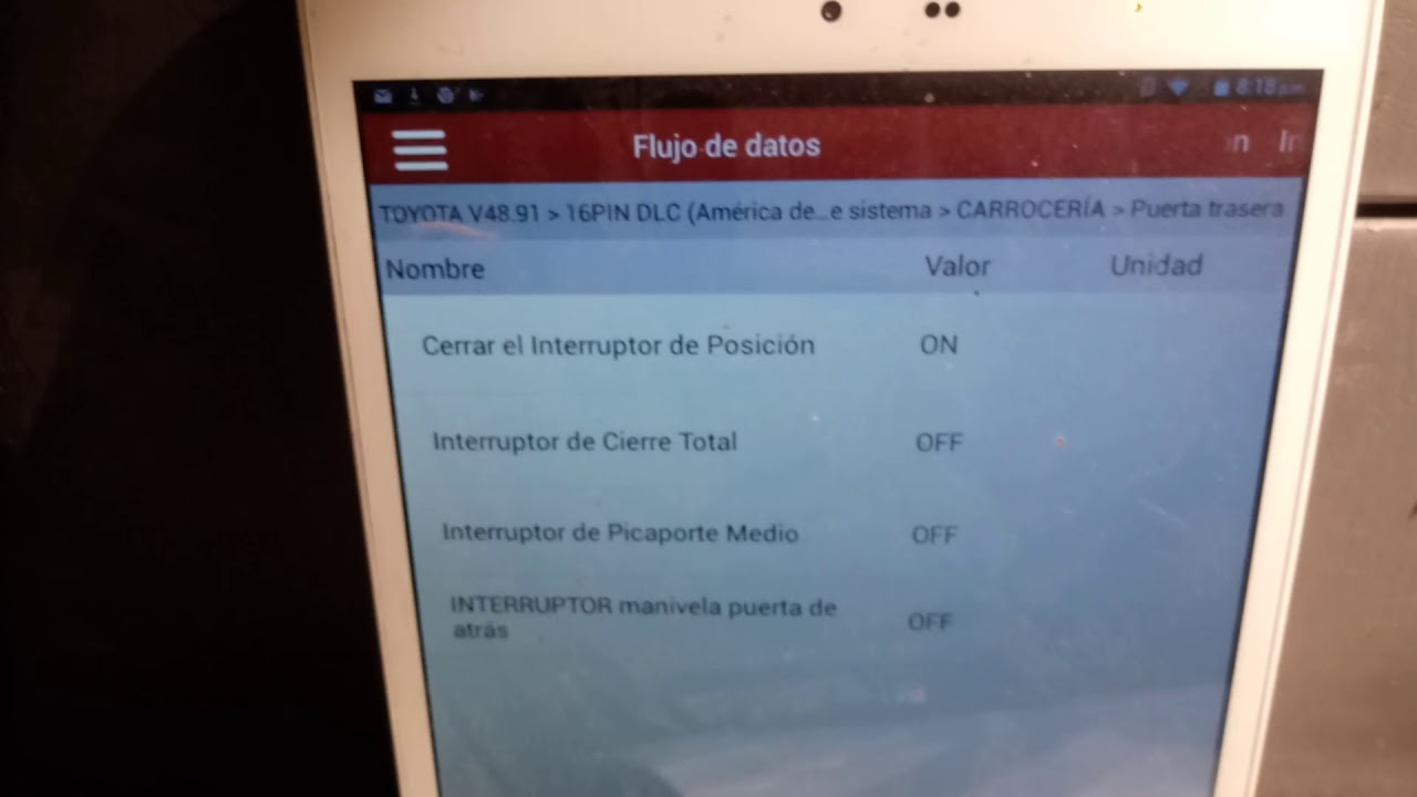 Reparacion compuerta electrica trasera toyota four runner 2004
