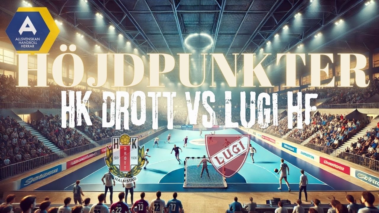 Handboll - Höjdpunkter Drott Vs Lugi 2025