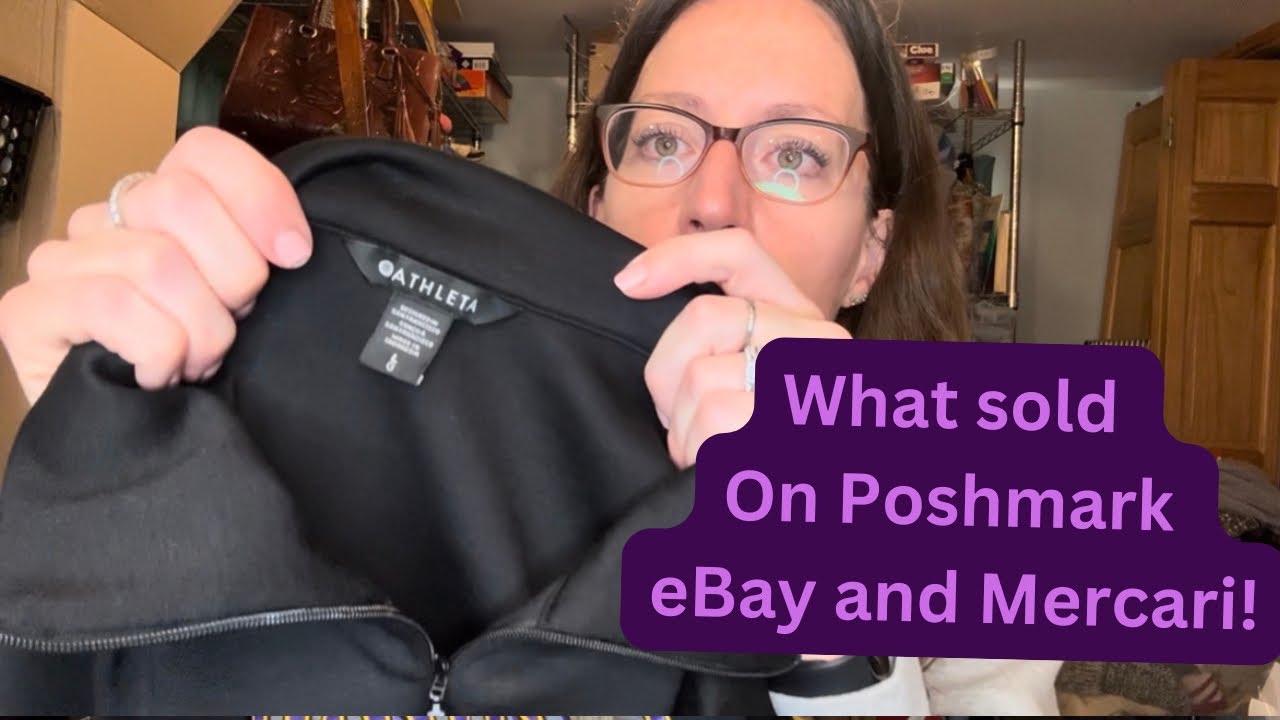 What sold on Poshmark eBay and Mercari over the weekend as a part time reseller!