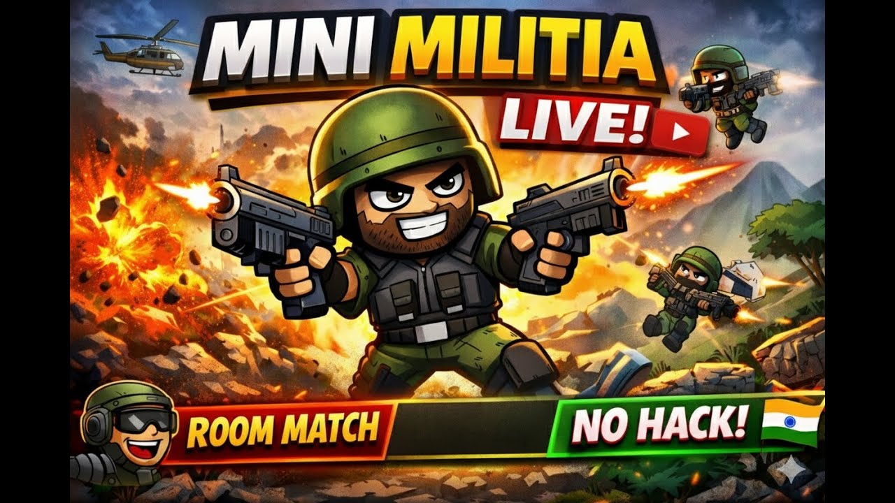 Me vs Viewers 🔥 Can You Beat Me? | Mini Militia