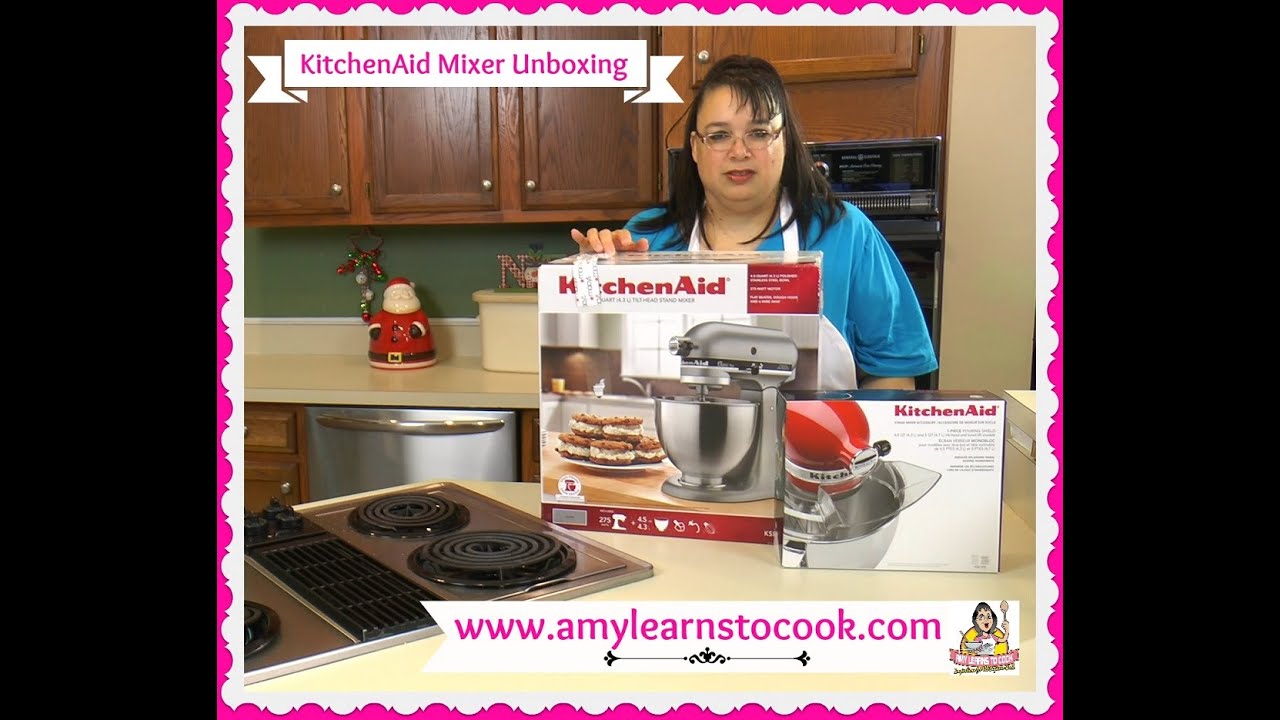 KitchenAid Stand Mixer Classic Plus 4.5 Quart Mixer Unboxing ~ KSM75SL or KSM75WH
