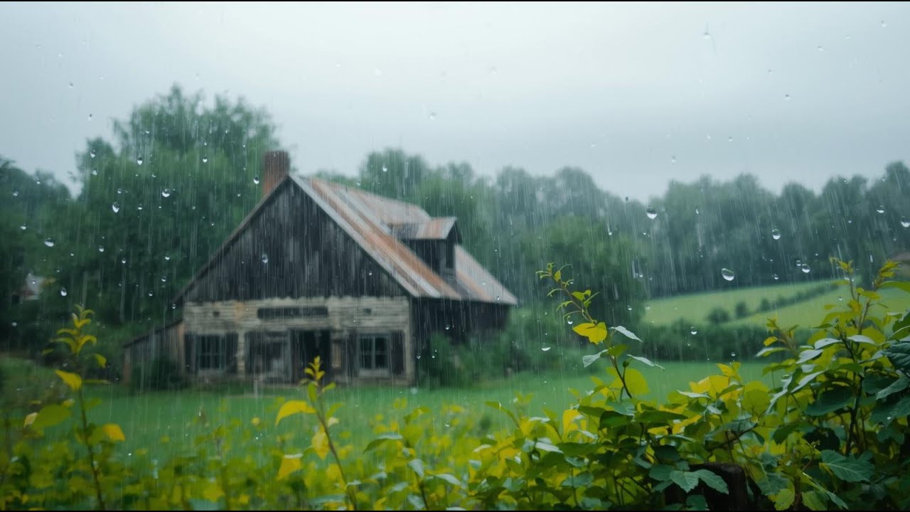 Lluvia Nocturna Relajante 🌙 Sonido de Lluvia para Dormir y Relajarse
