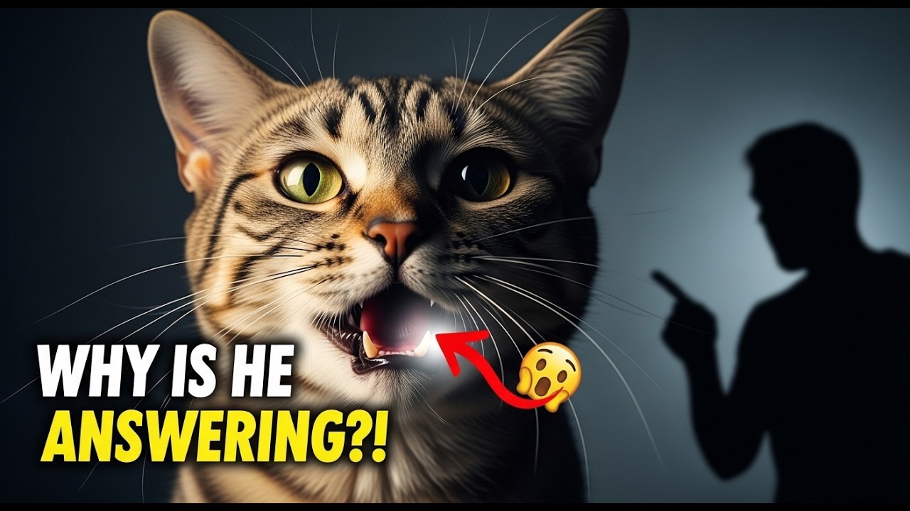 When Cats Start Talking Back To Their Owner 😲