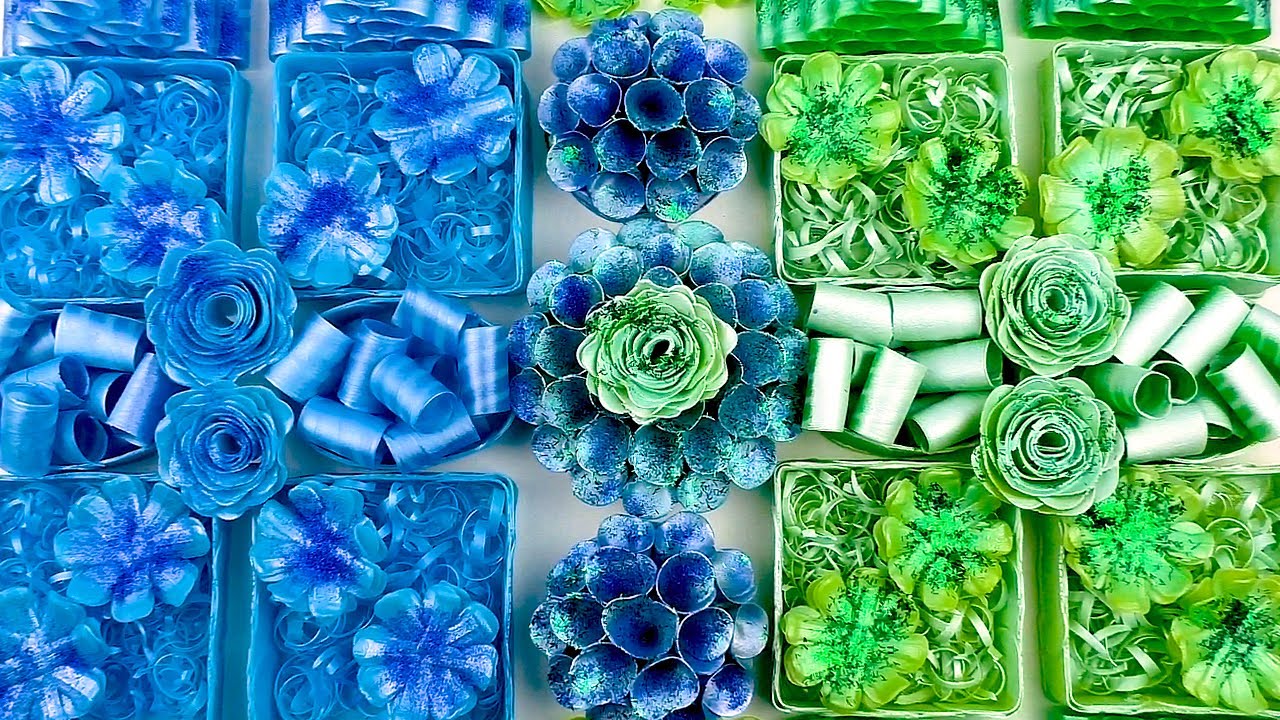 ASMR soap no talking. Very Satisfying Video. Crushing soap boxes with curls and soap roses.