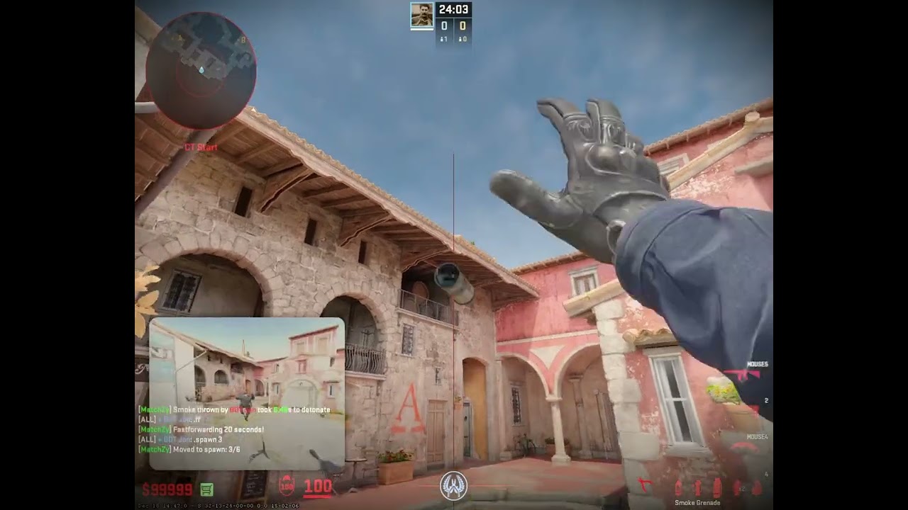 Every insta mid smoke on inferno from ct