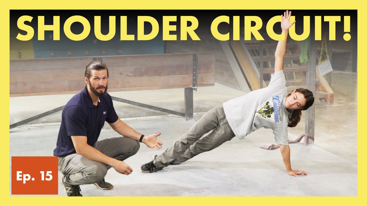 Great Shoulder Workout for Climbers | Strong Shoulders Pt. 4