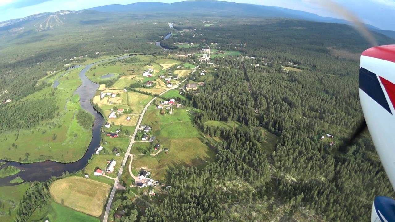 Wings over beautiful Ljørdalen