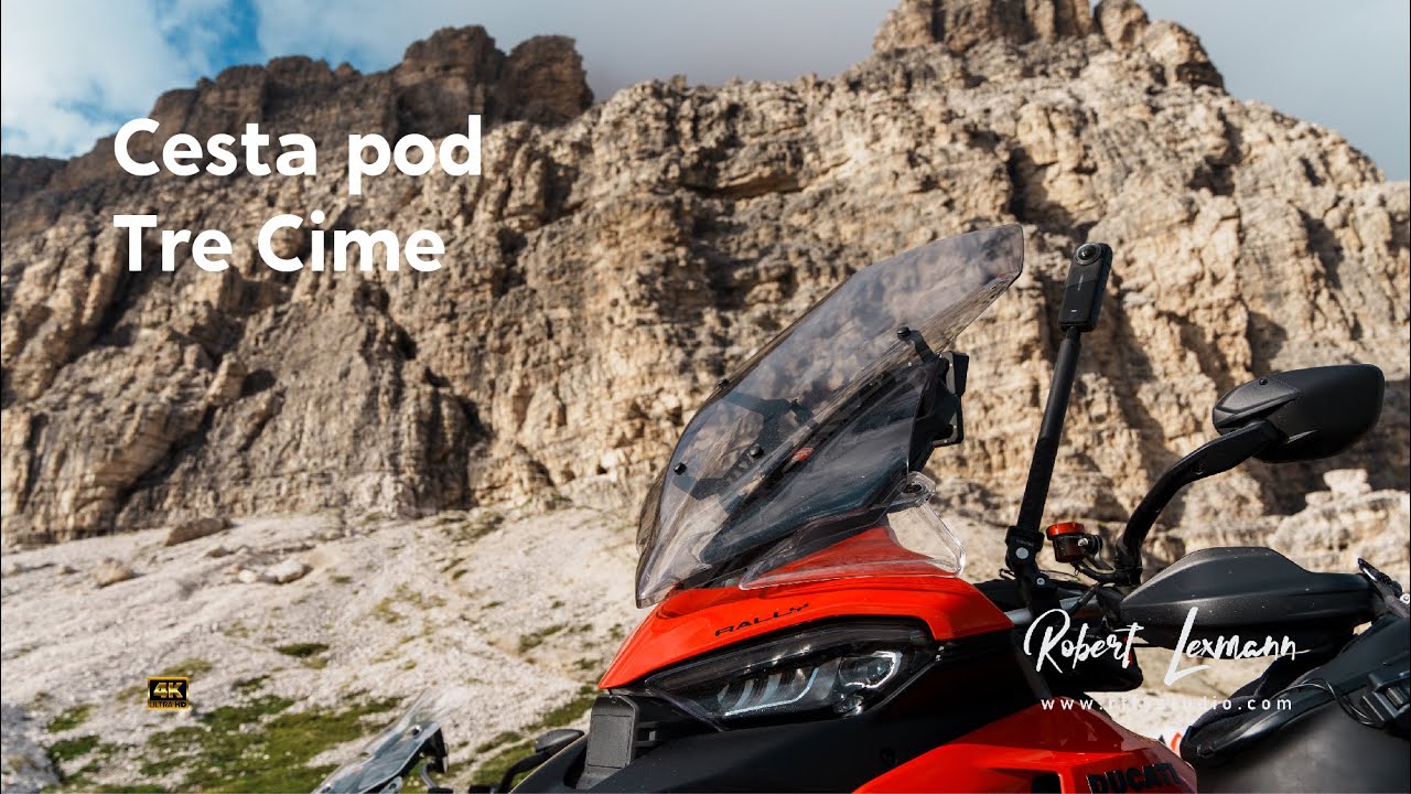 Dolomites moto trip.  Part III - Tre Cime di Lavaredo národný park (Italy)