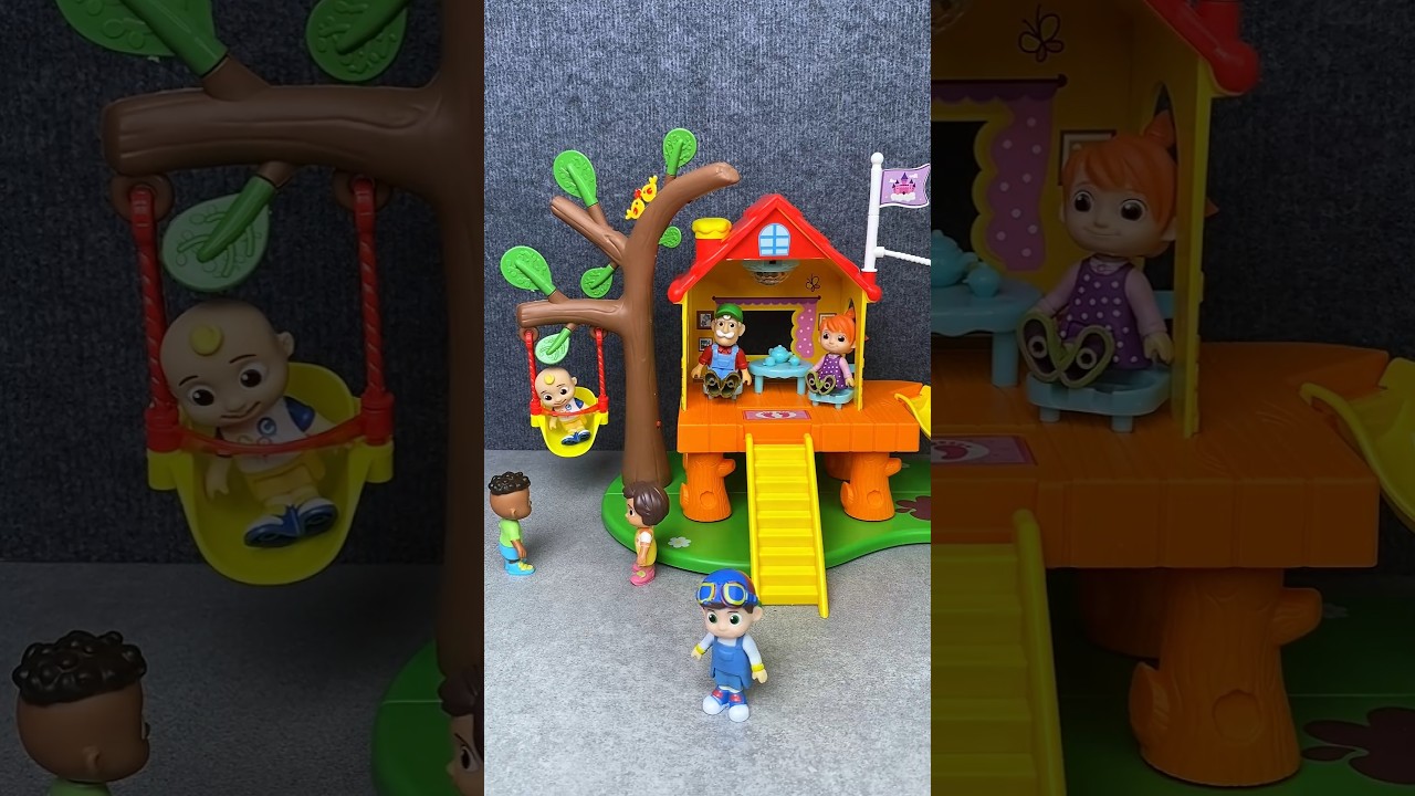 Satisfying with Unboxing & Review Cocomelon Playset Toys ASMR #toys #shorts #cocomelon