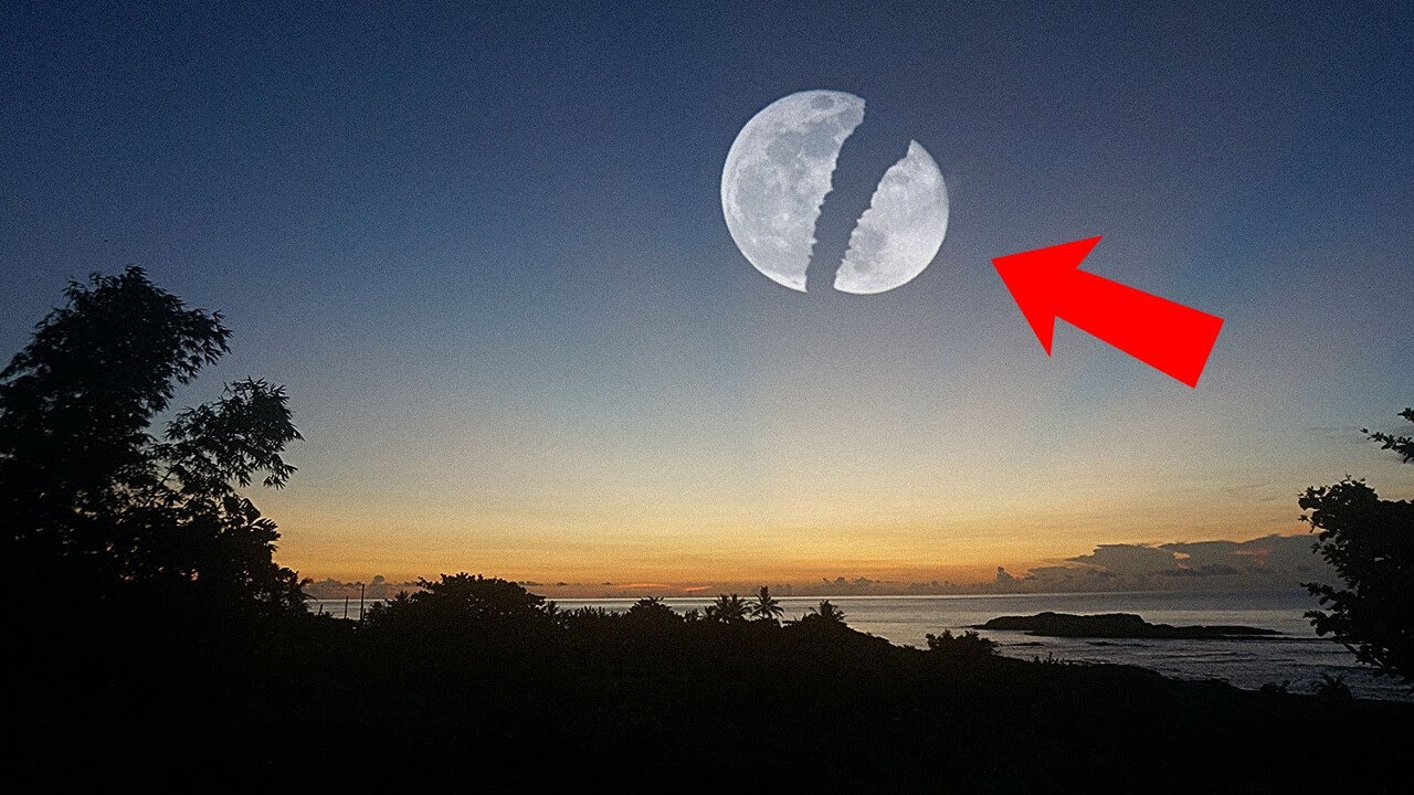 What if the Moon Split in Two? What Would Happen Next?