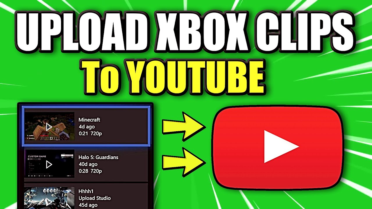 Как загрузить клипы Xbox на YouTube с помощью Upload Studio (работает на 100%)