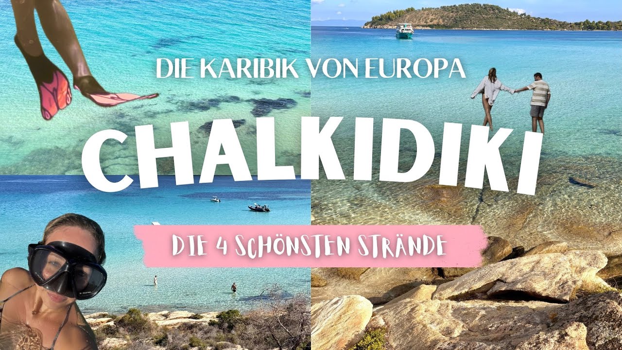 Die schönsten STRÄNDE in CHALKIDIKI, GRIECHENLAND | 2H von Deutschland entfernt!