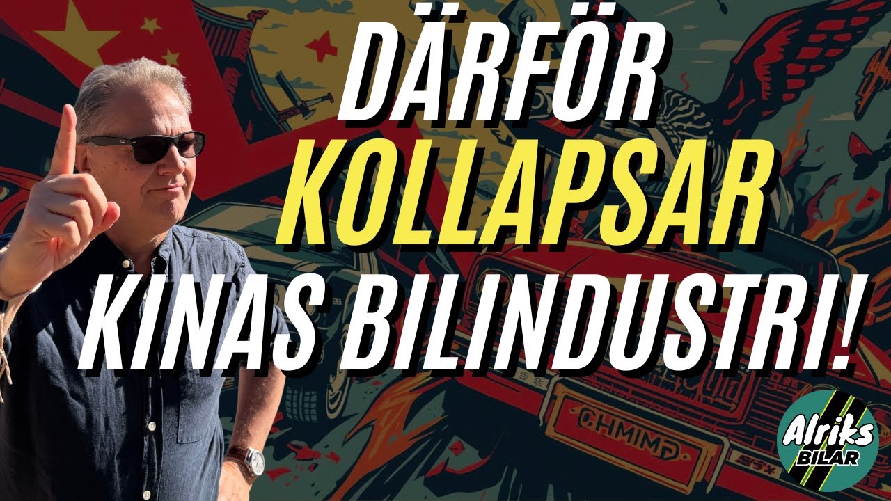 Därför är Kinas bilindustri på väg mot en krasch!