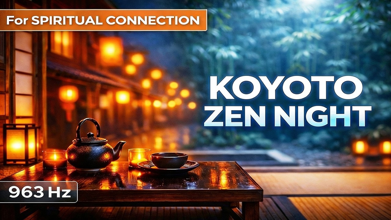 Rain Music 2026 ✦ Relax | Rainy Kyoto Street Ambience