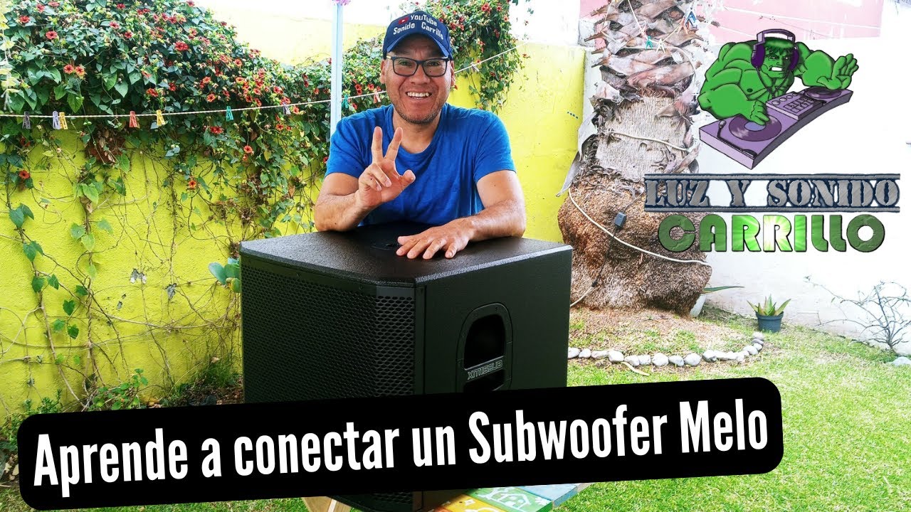 Cómo conectar un subwoofer melo 💙