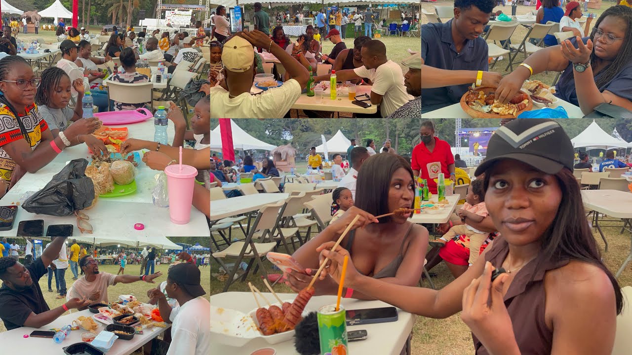 🇬🇭 BREAKING: Diasporas storm the biggest Kenkey Festival in Accra as Ghana celebrates Ghana @69!