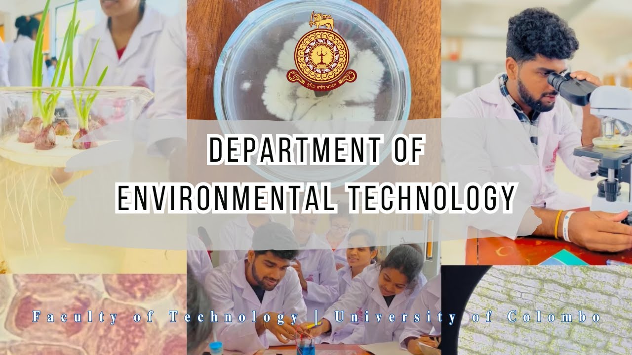 Department of Environmental Technology | University of Colombo