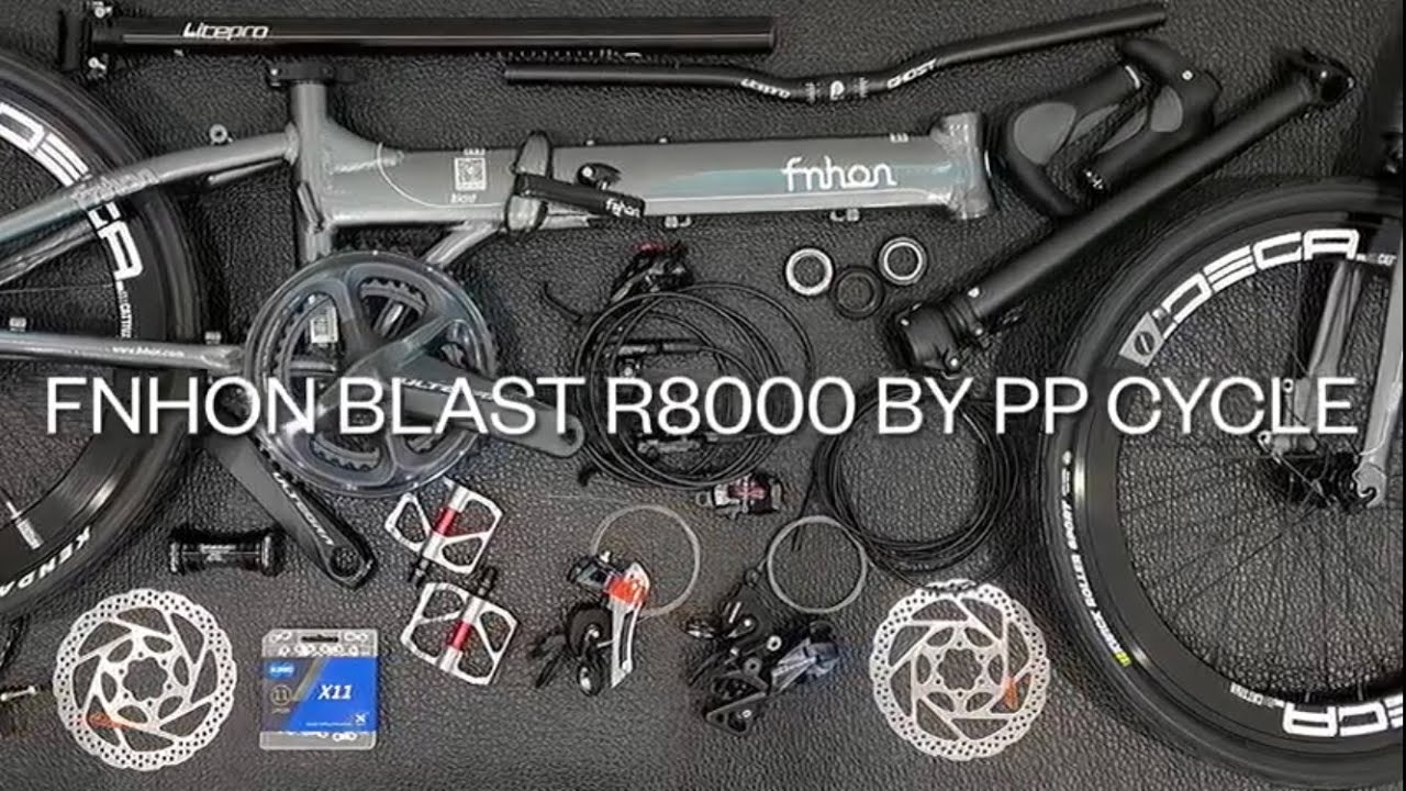 Fnhon Blast Ultegra R8000 bike build | PP CYCLE #KAD2018