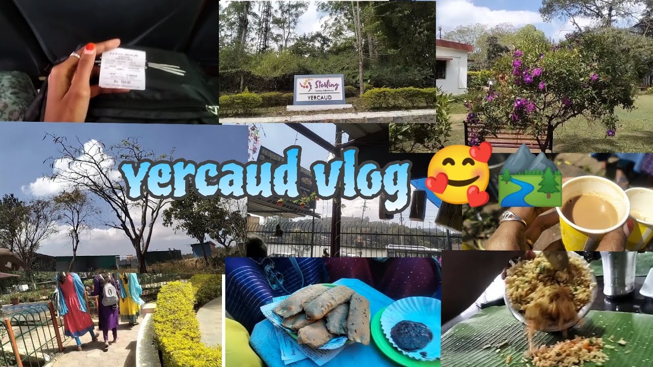 Yercaud vlog paakkalama 🥰🏞️|