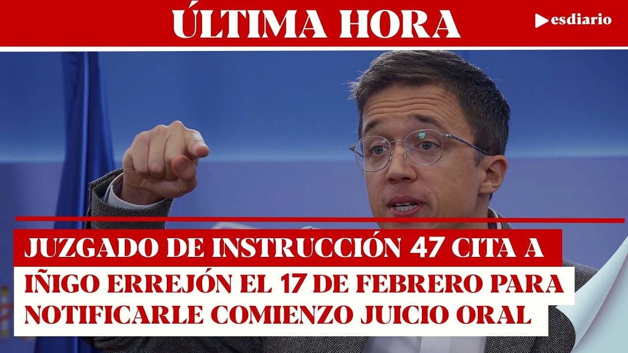 #ÚLTIMAHORA Íñigo Errejón y Elisa Mouliaá se verán las caras en los tribunales: la fecha de inicio