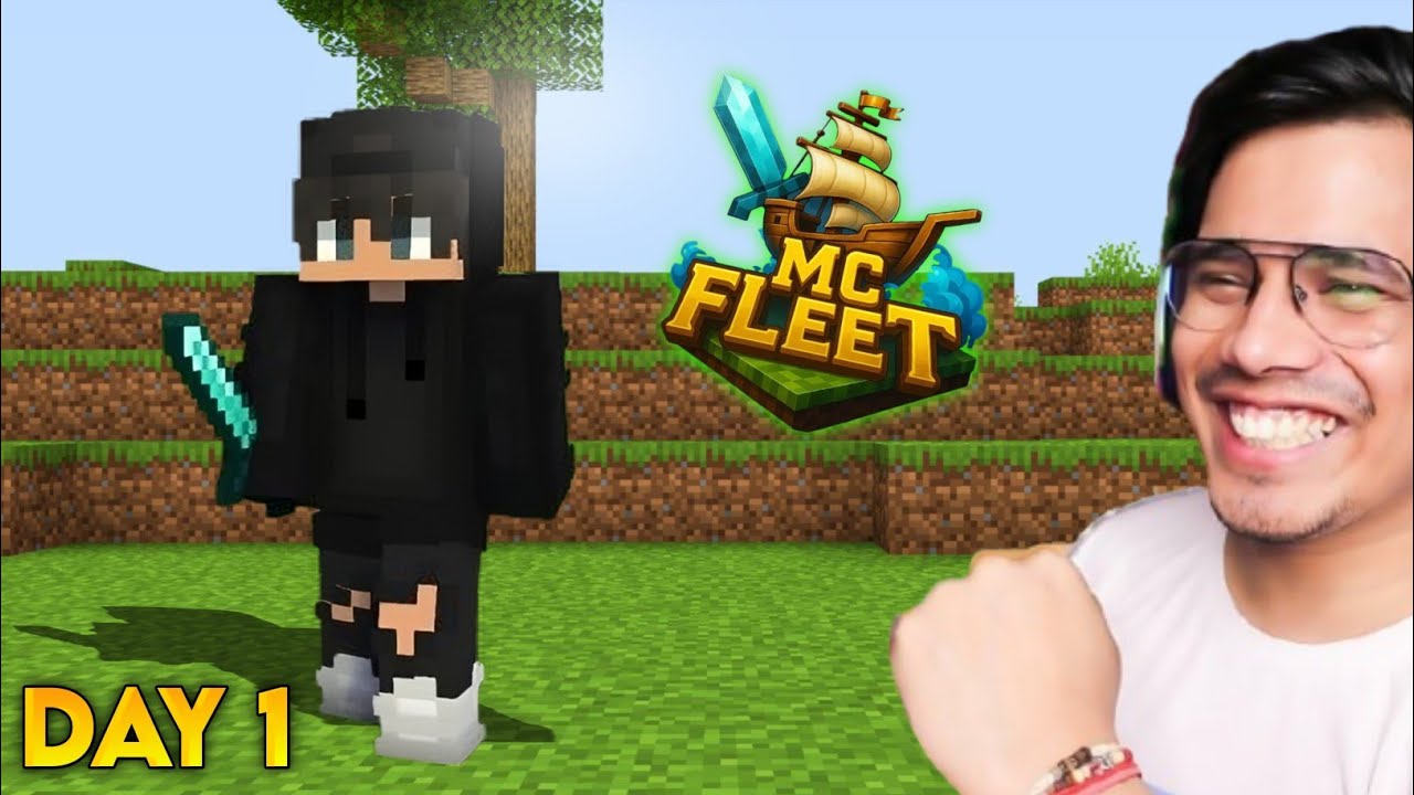 My First Day In @GamerFleet's Server GONE WRONG 😨 || Mc Fleet