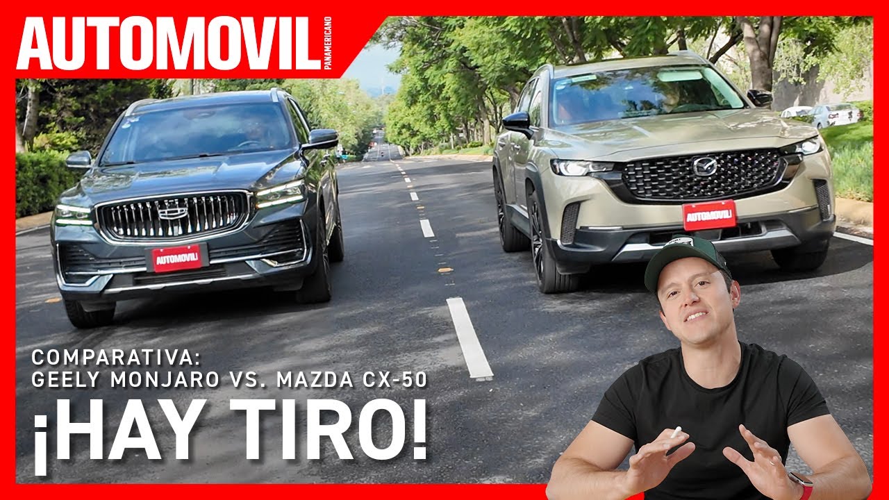 Comparativa: Geely Monjaro vs. Mazda CX-50