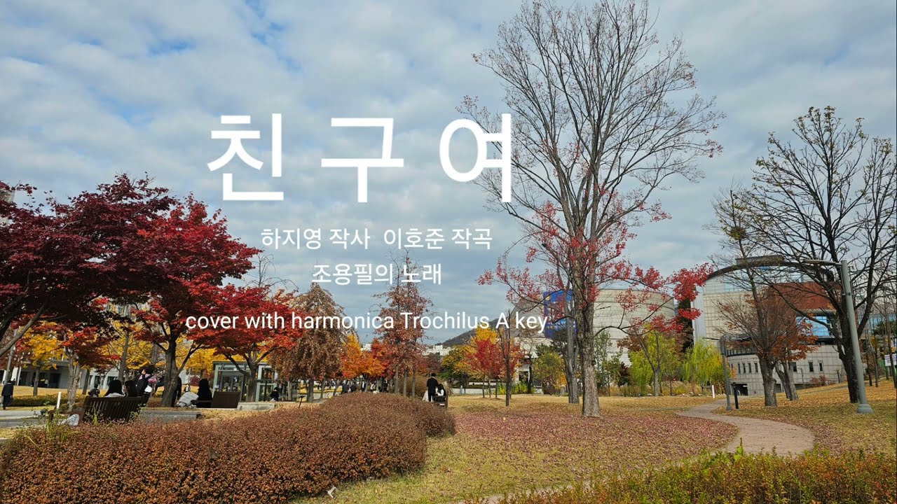 친구여 (조용필의 노래), Cover by Bryce Min with harmonica Trochilus A key