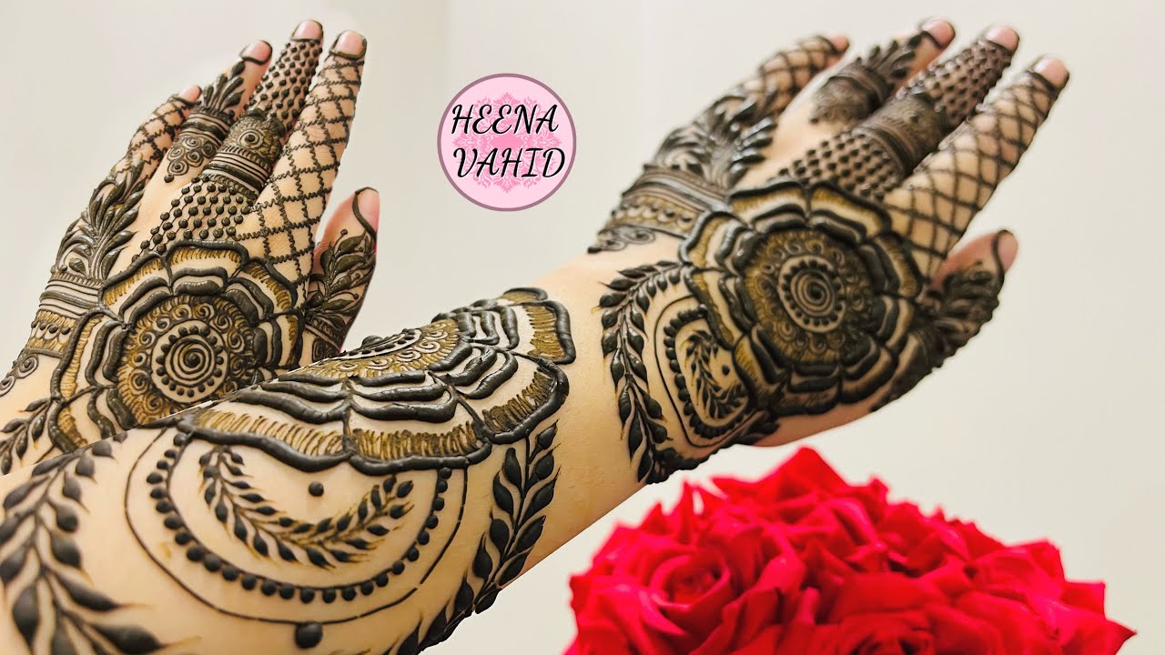Designer Dubai Mehndi Design for backside😍 - 2021 new designs || Heena Vahid
