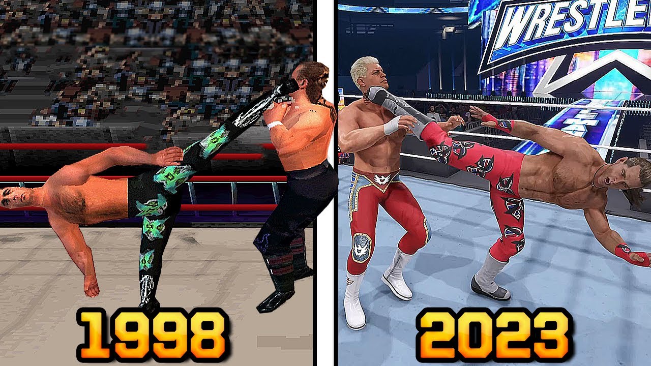 The Evolution of Sweet Chin Music! - WWE 2K23