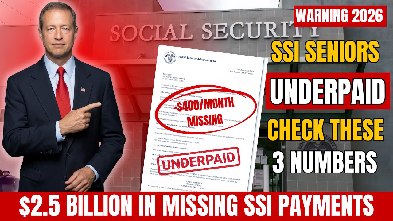 💰 ПРЕДУПРЕЖДЕНИЕ О НЕДОПЛАТАХ ПО SSI: Пожилые люди 65+ могут получать на $400 меньше положенного ...