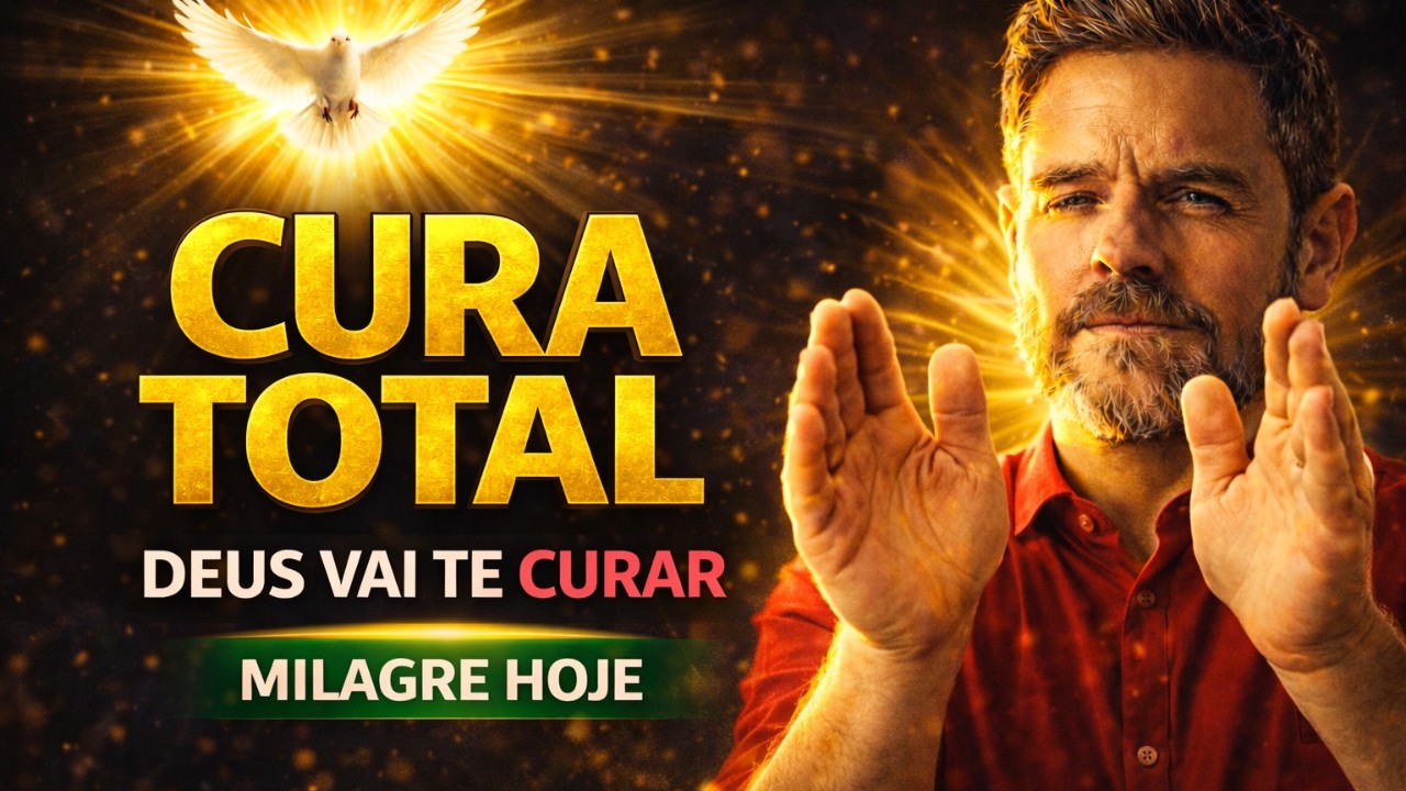 🙏 ORAÇÃO PODEROSA DE CURA TOTAL — DEUS VAI TOCAR SEU CORPO AGORA EM NOME DE JESUS