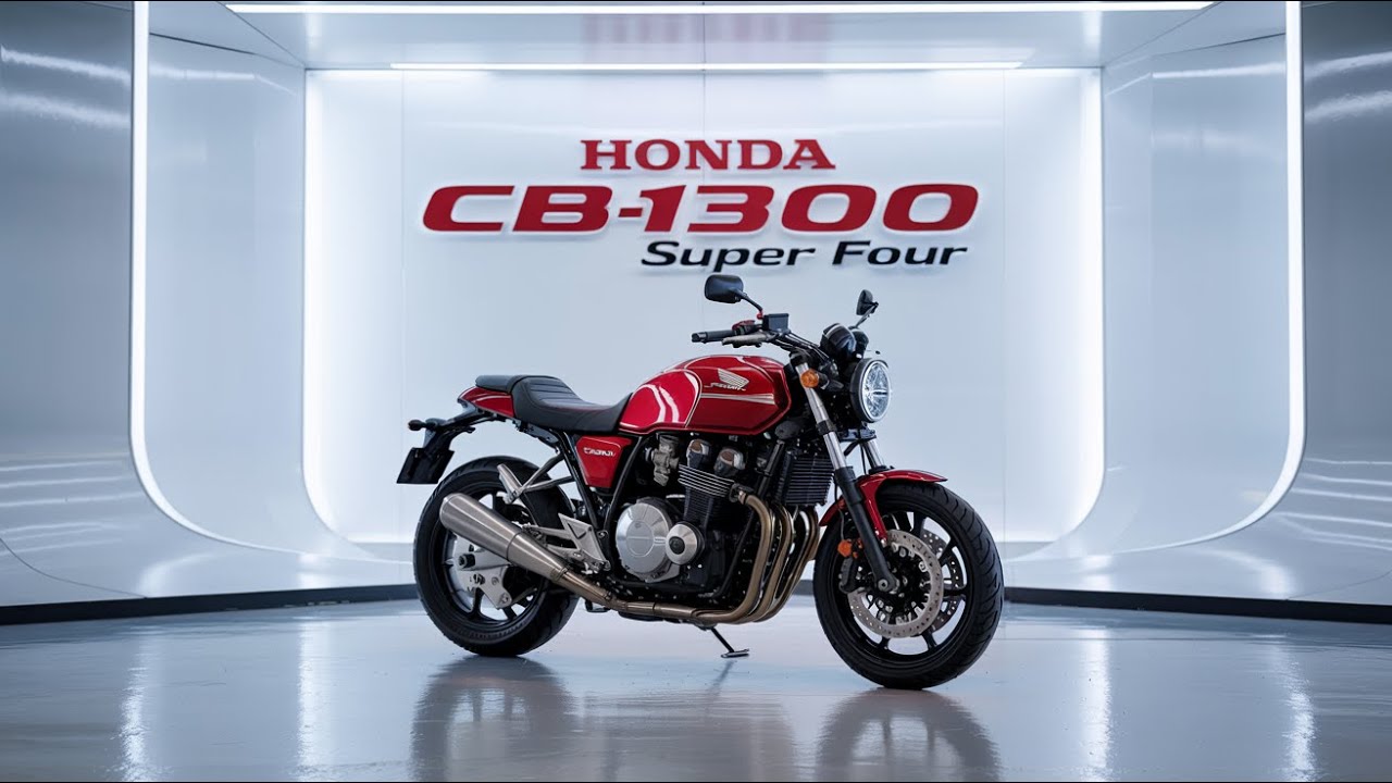 Honda CB1300 Super Four 2026 года наконец-то представлена ​​— настоящий ретро-зверь возвращается!