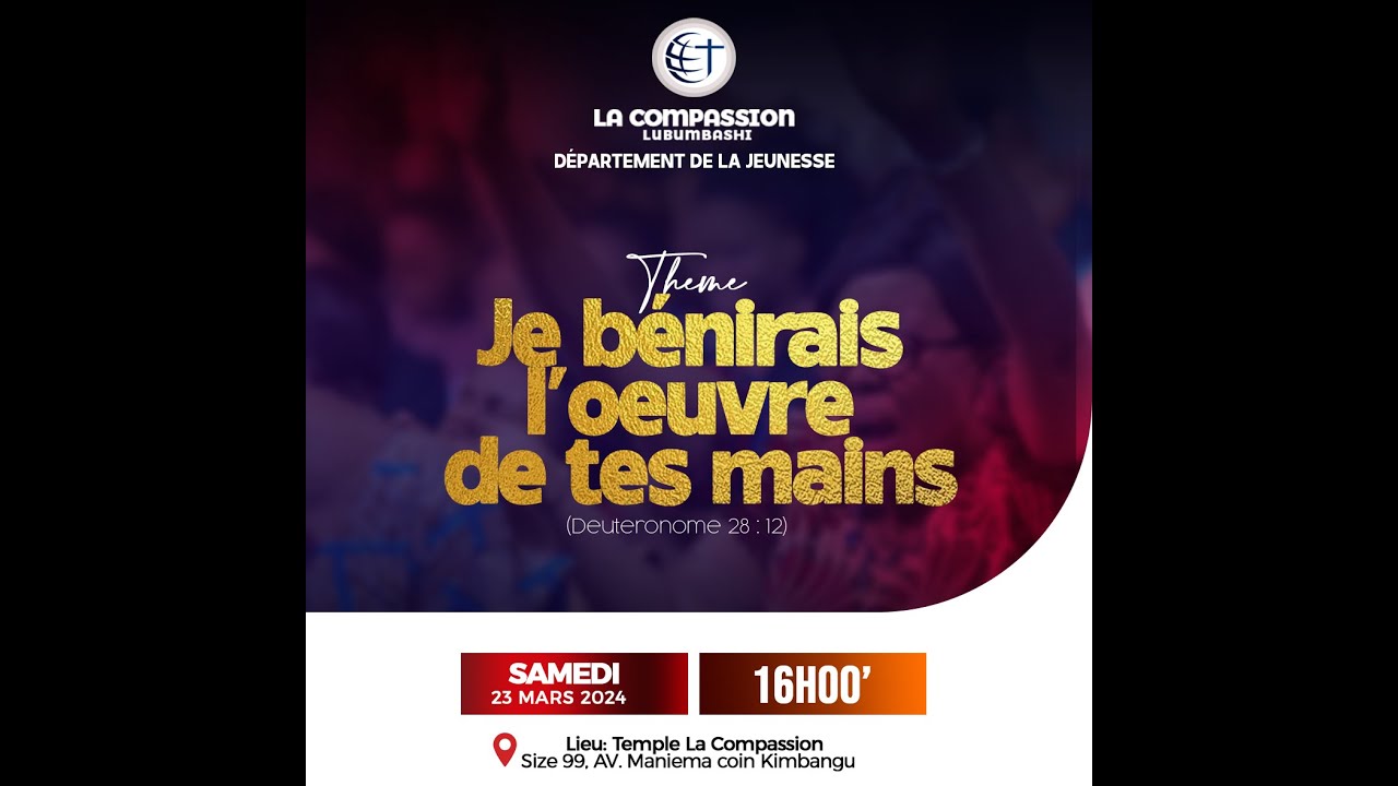 CONCEVOIR UNE AFFICHE EGLISE DANS 5 MINUTES