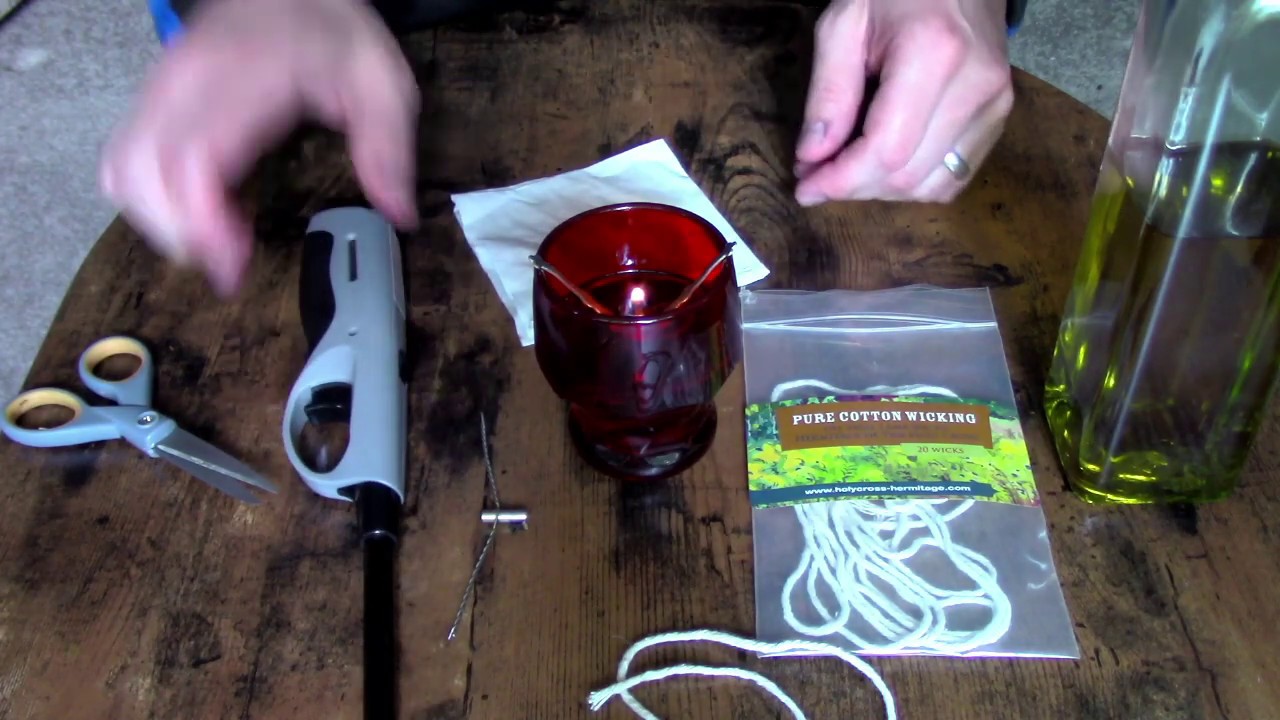 Oil Vigil Lamps - Set up and Maintenance
