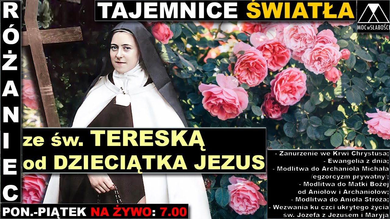 RÓŻANIEC CUDÓW z KRÓLOWĄ POKOJU