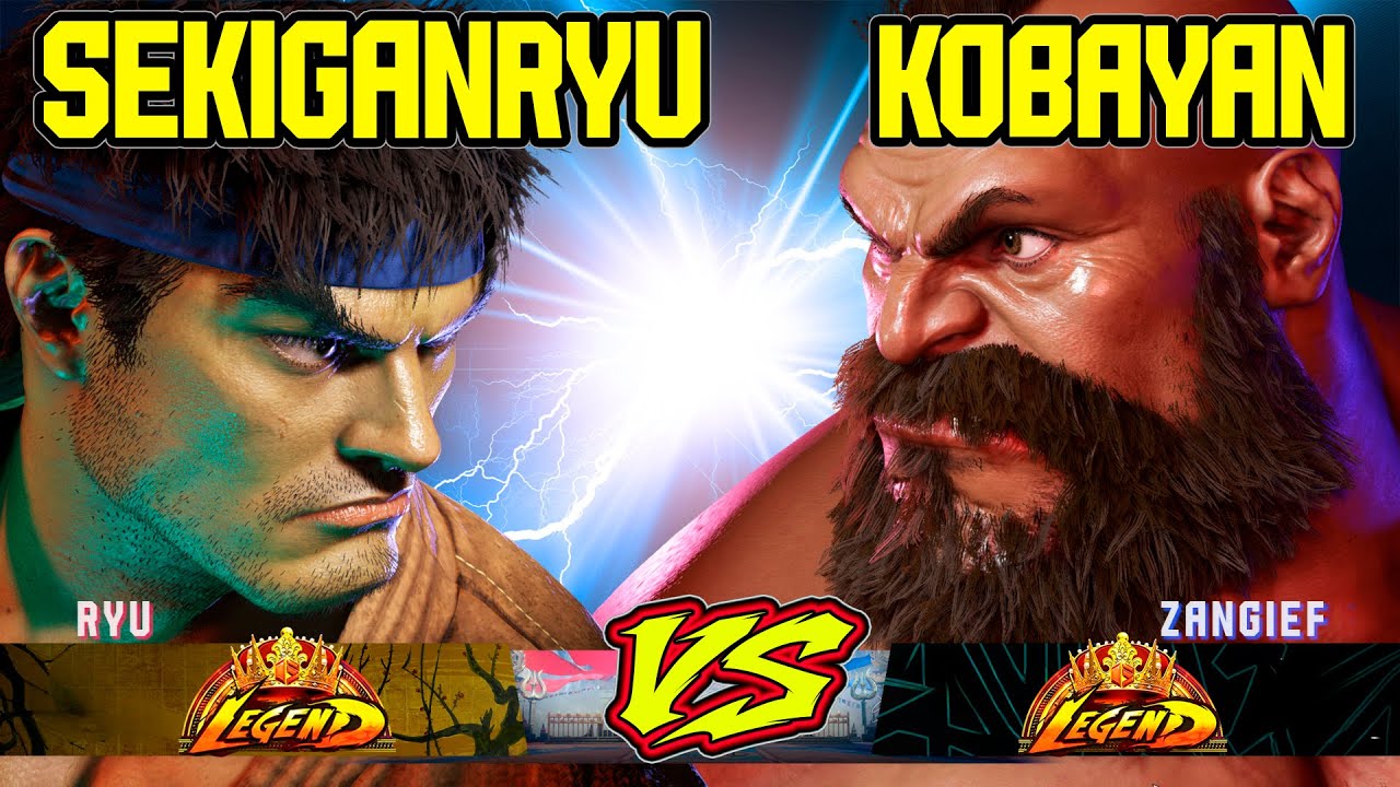 SF6 Sekiganryu (Ryu) VS Kobayan (Zangief)💥Messatsu💥